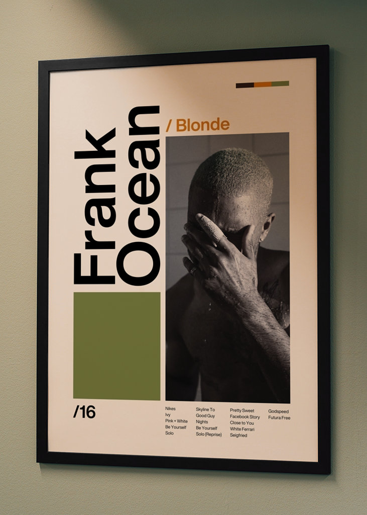 FRANK OCEAN BLONDE