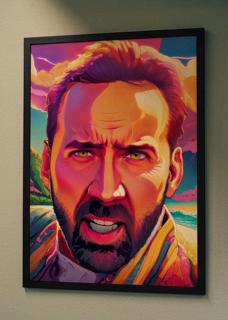 Nicolas Cage Pedro Pascal Meme