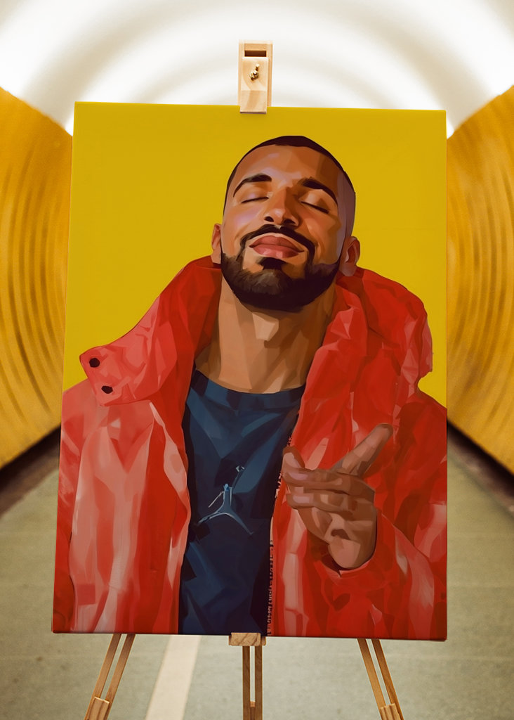 Drake Meme Art - Yes