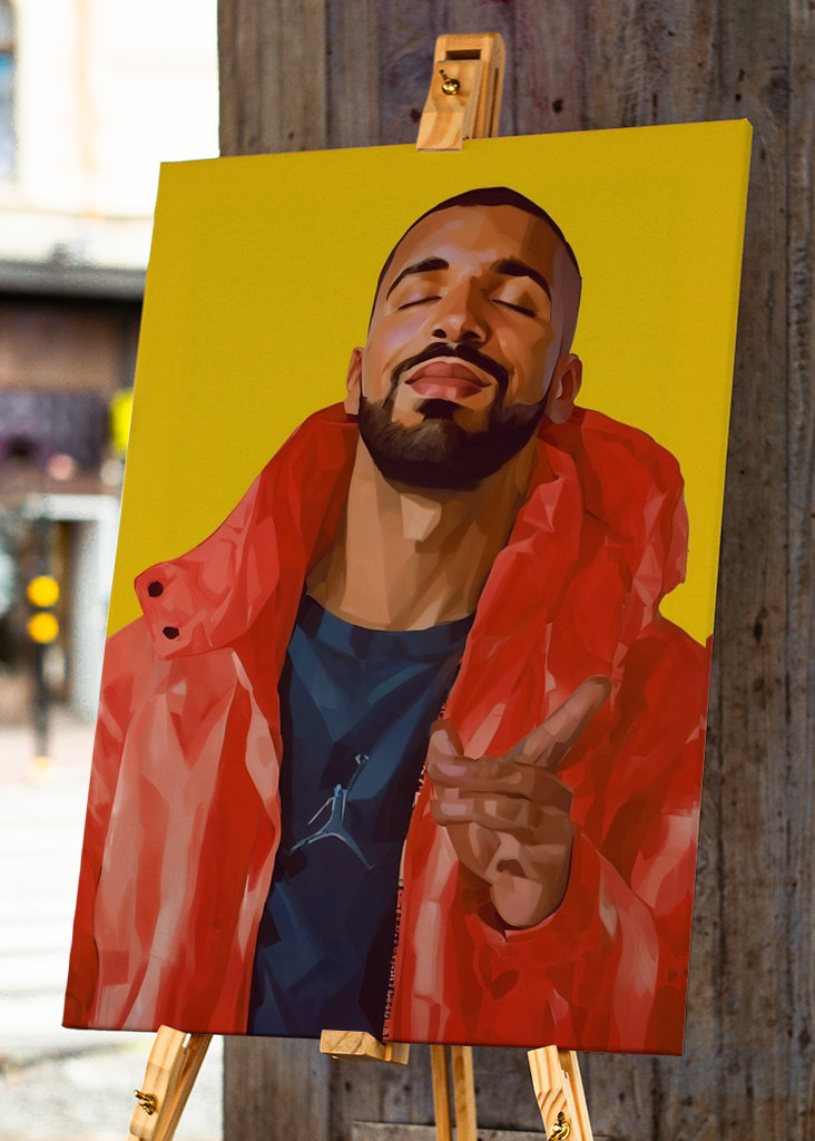 Drake Meme Art - Yes