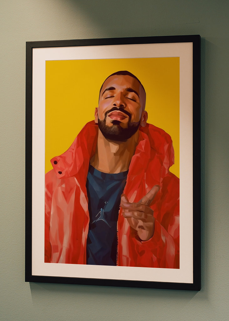 Drake Meme Art - Yes