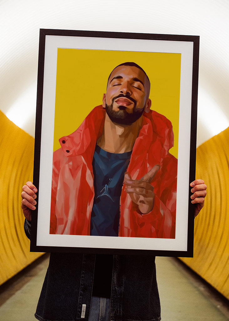 Drake Meme Art - Yes