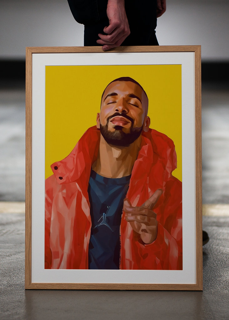 Drake Meme Art - Yes