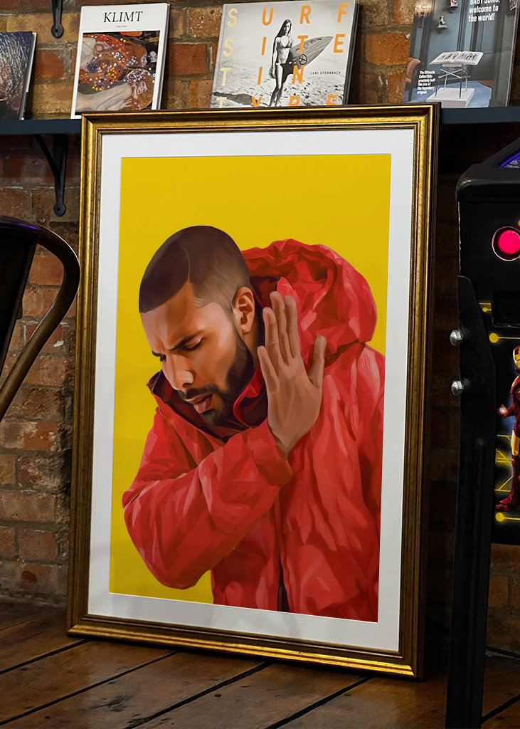 Arte dei meme di Drake - No