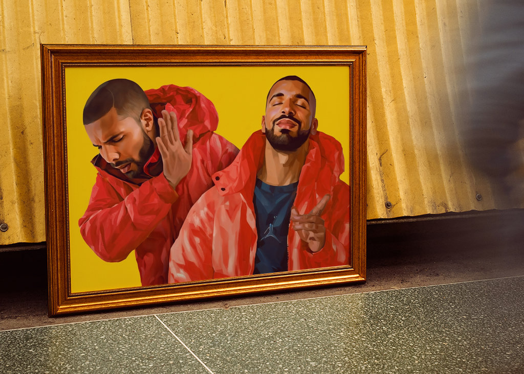 Drake Meme Drakeposting Art