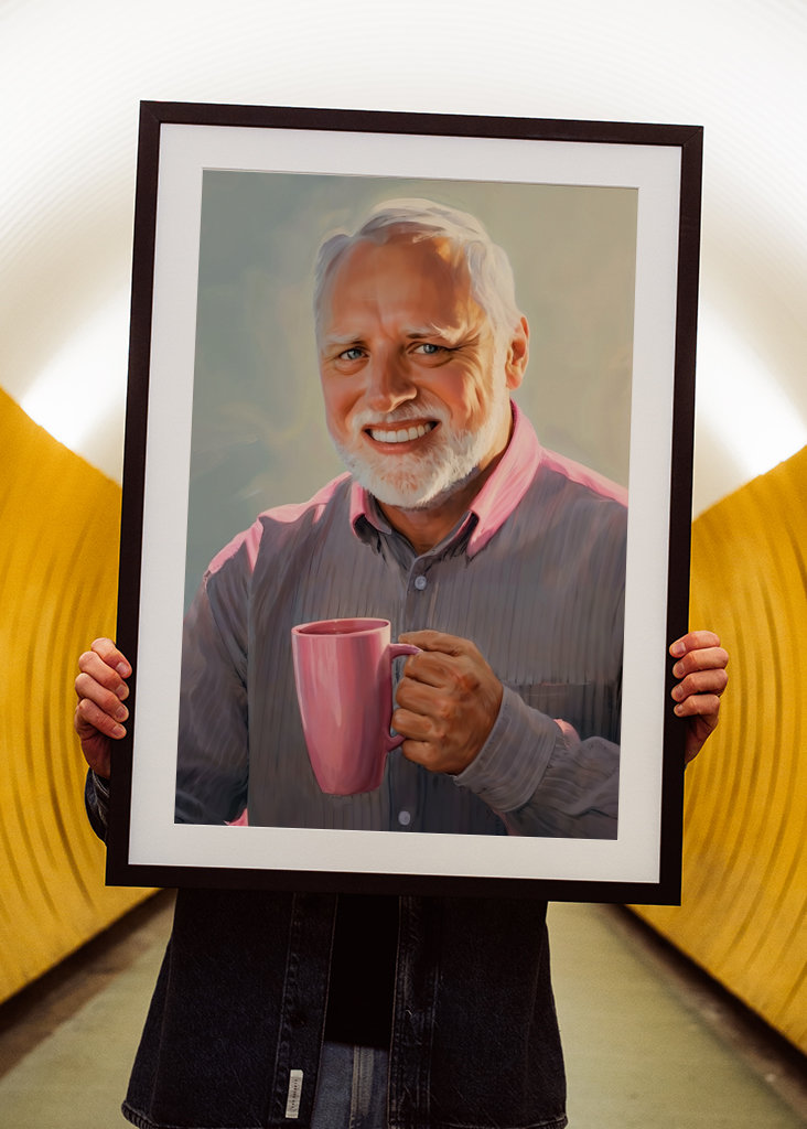 Hide the Pain Harold & Coffee