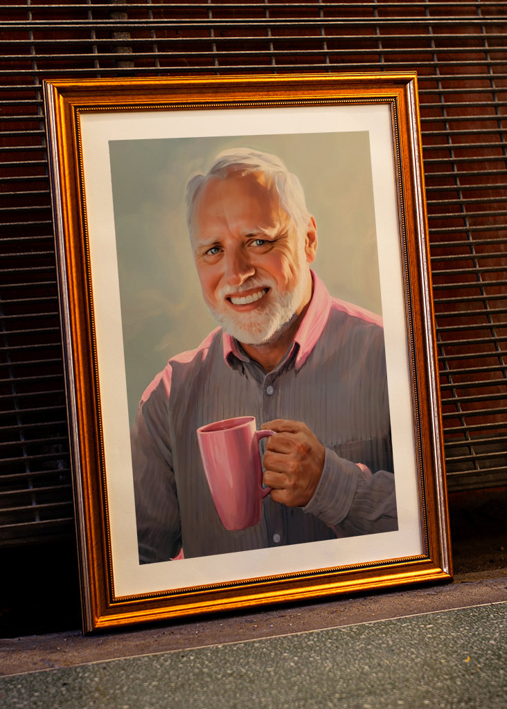 Hide the Pain Harold & Coffee