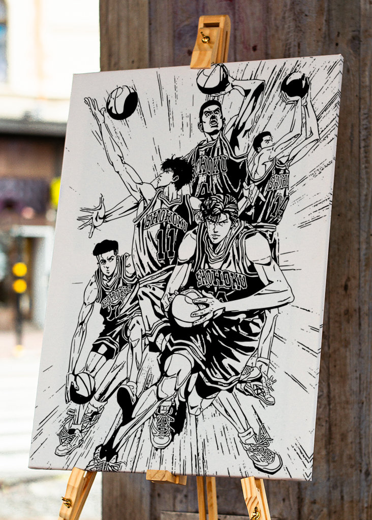 Slam Dunk Manga umění
