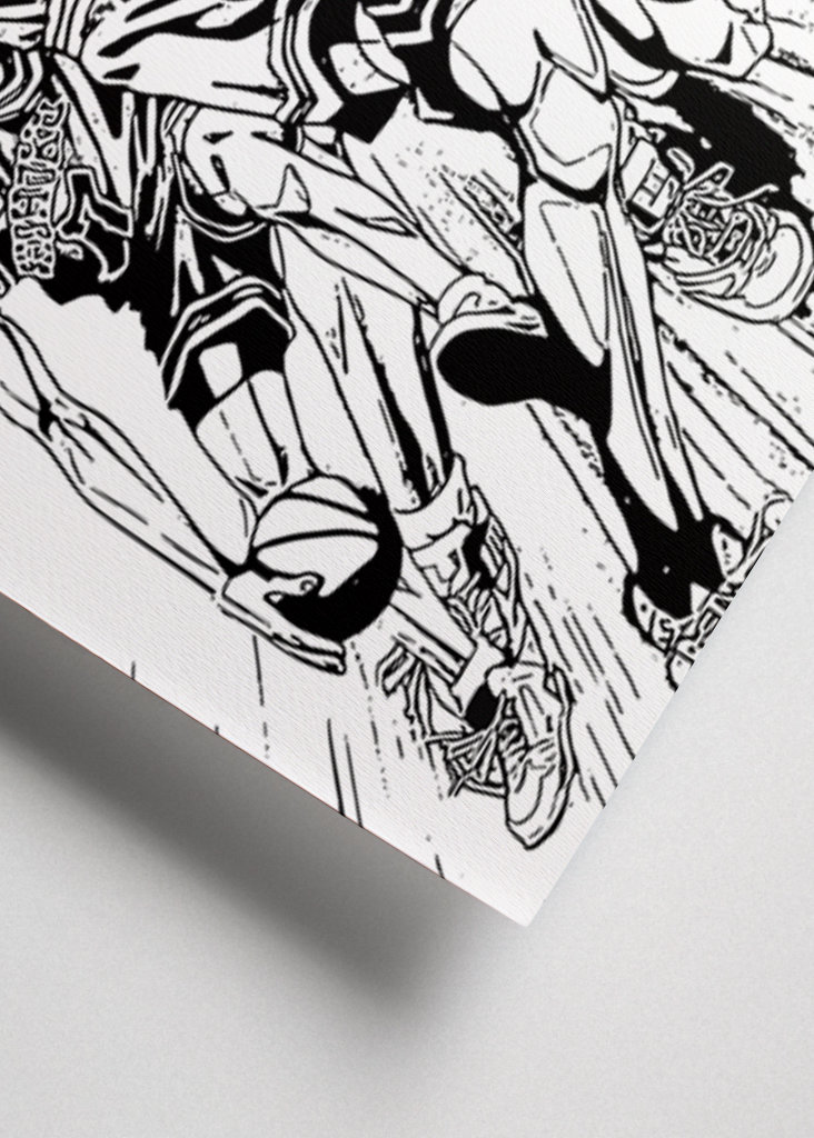 Slam Dunk Manga umění