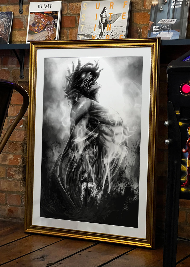 Angriff auf Titanen-Manga-Kunst