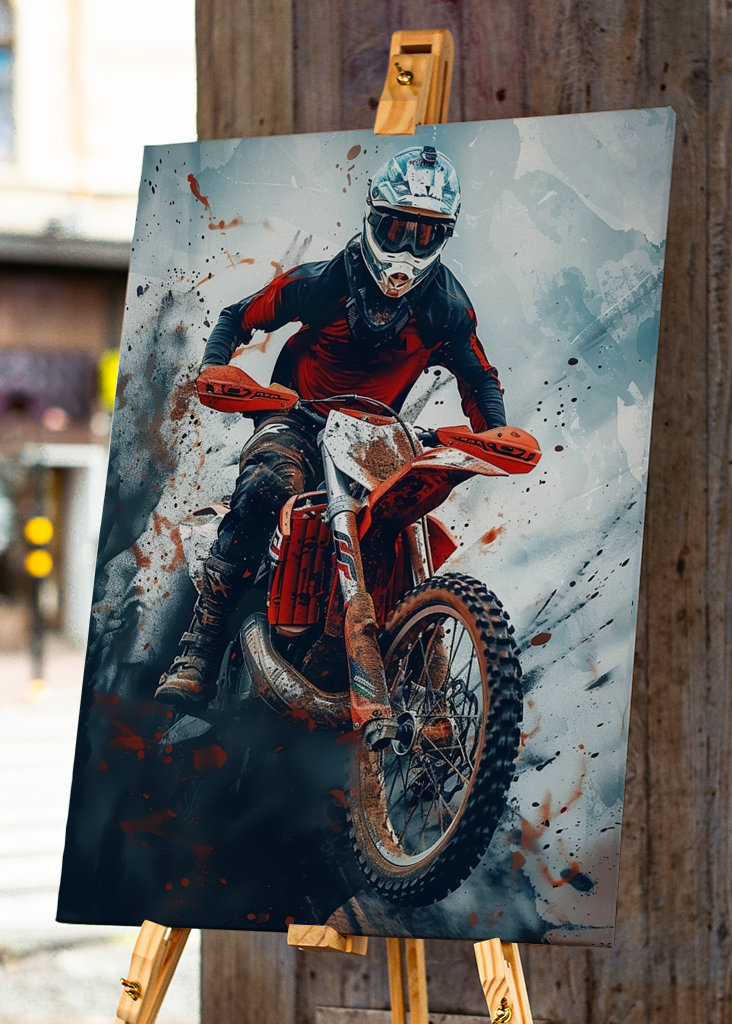 Motokrosová terénní motorka