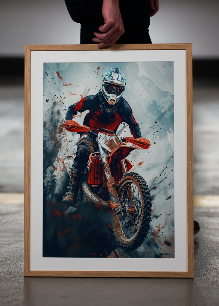 Motokrosová terénní motorka