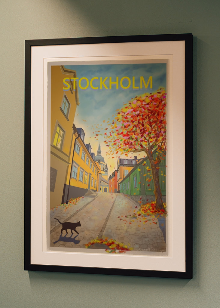 Stockholm Plakat Herbst