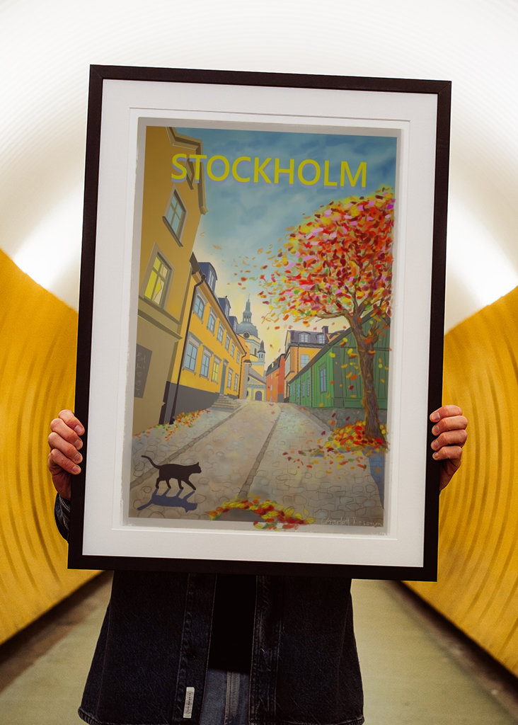 Stockholm Plakat Herbst