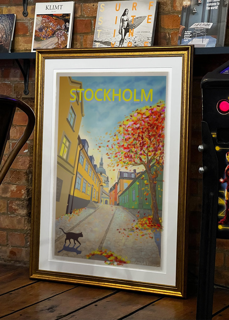 Stockholm Plakat Herbst