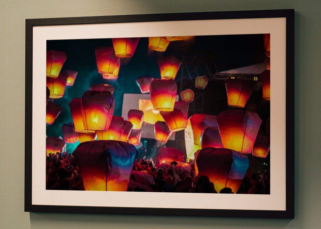 Lanterne Festival i Taiwan