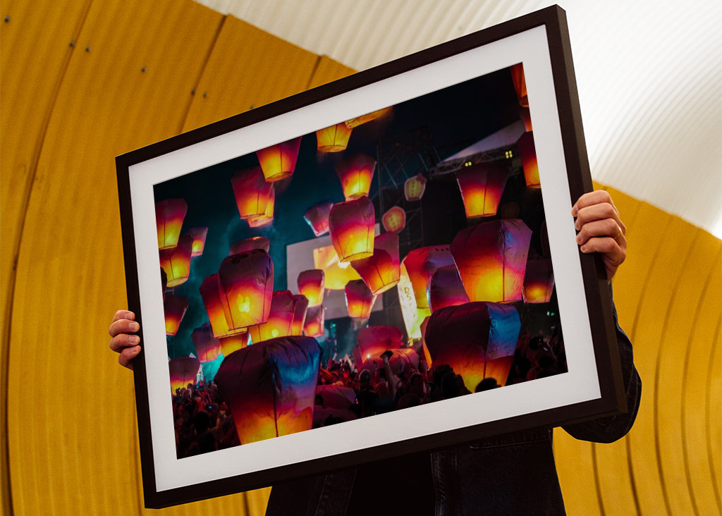 Lanterne Festival i Taiwan