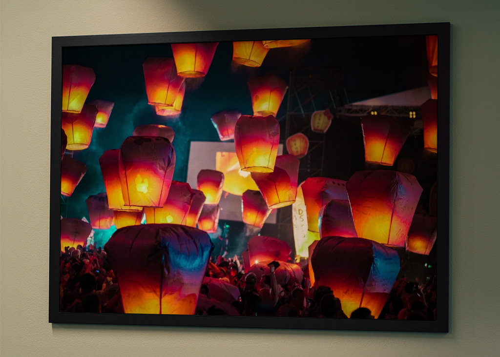 Lanterne Festival i Taiwan