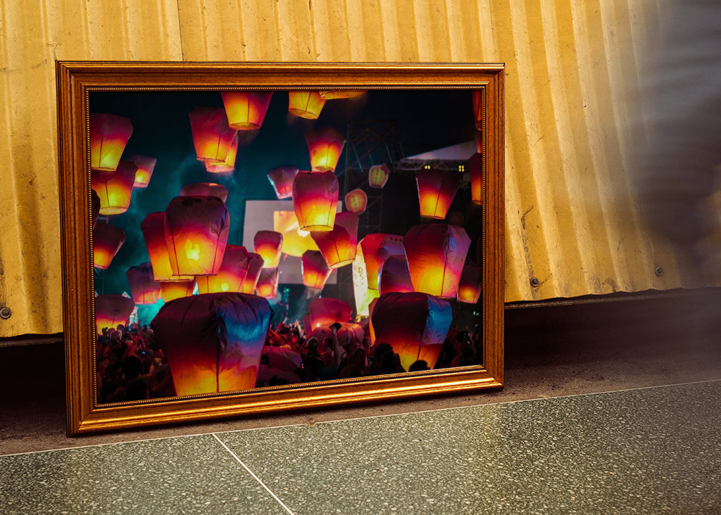 Lanterne Festival i Taiwan