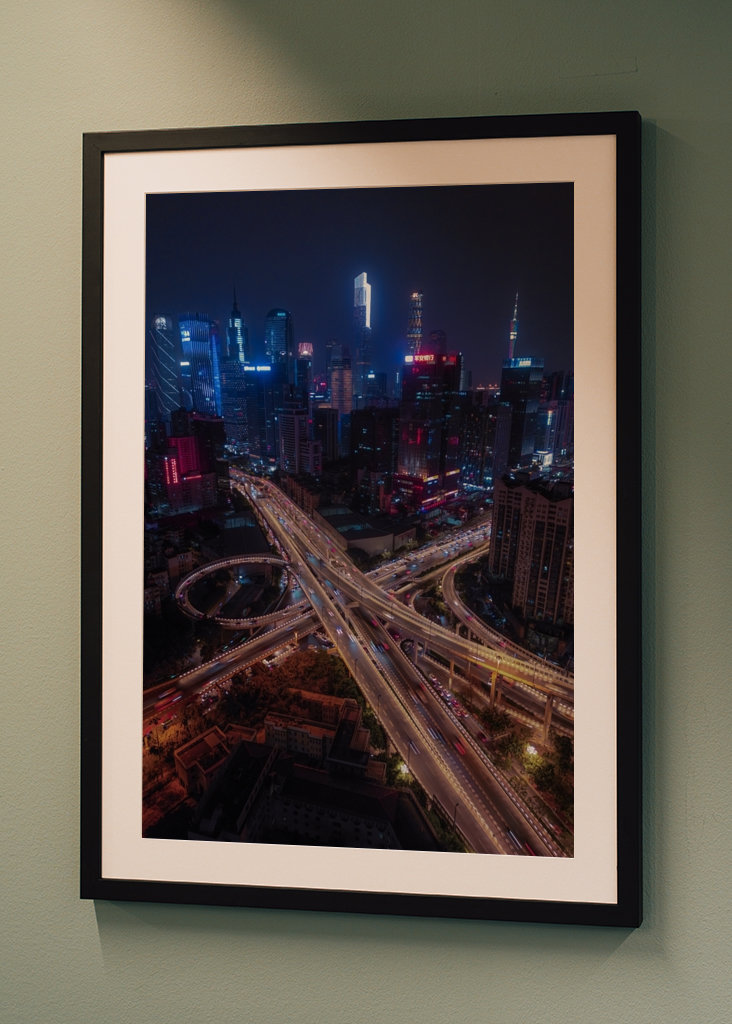 Letecký pohled na Kanton 