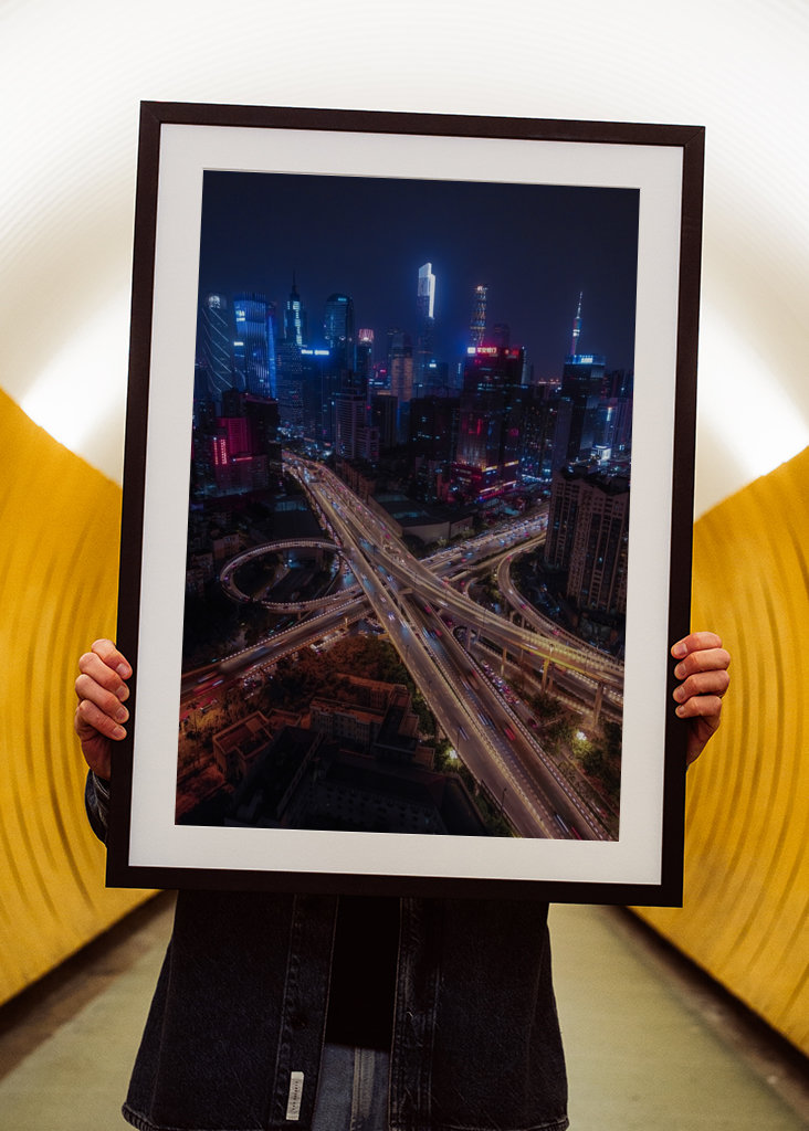 Letecký pohled na Kanton 