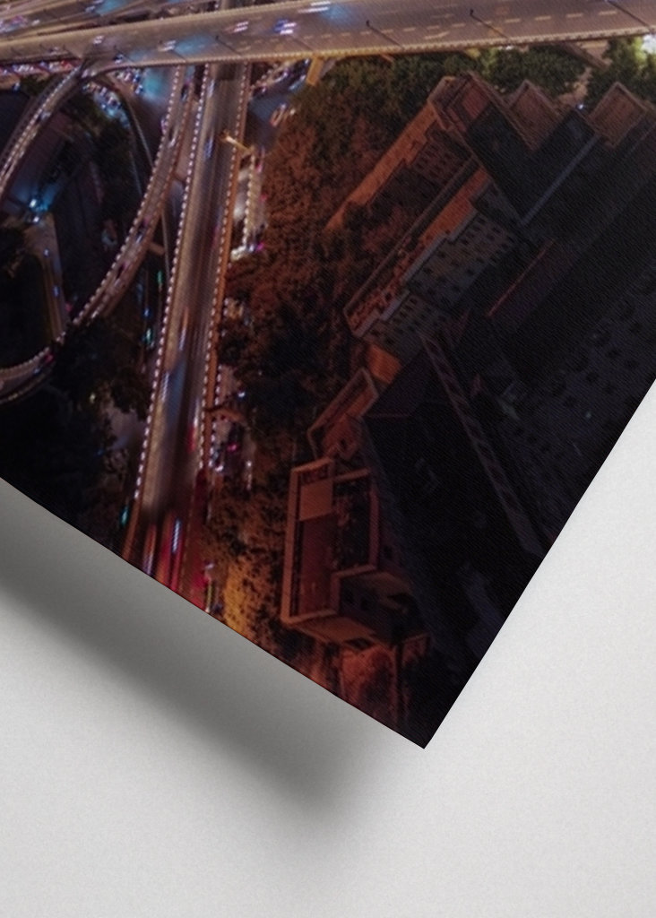 Letecký pohled na Kanton 