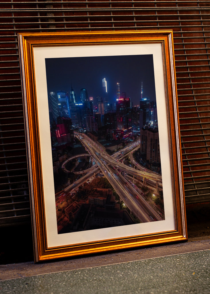 Letecký pohled na Kanton 