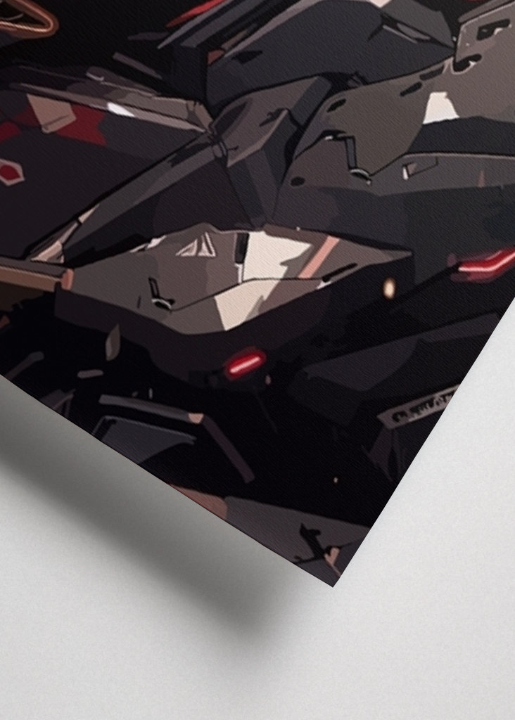 Mobildrakt Gundam - BLÅ