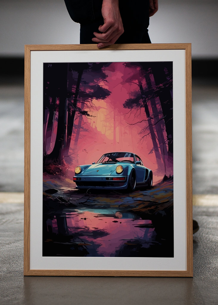 Voitures Vintage Avec Cinématique