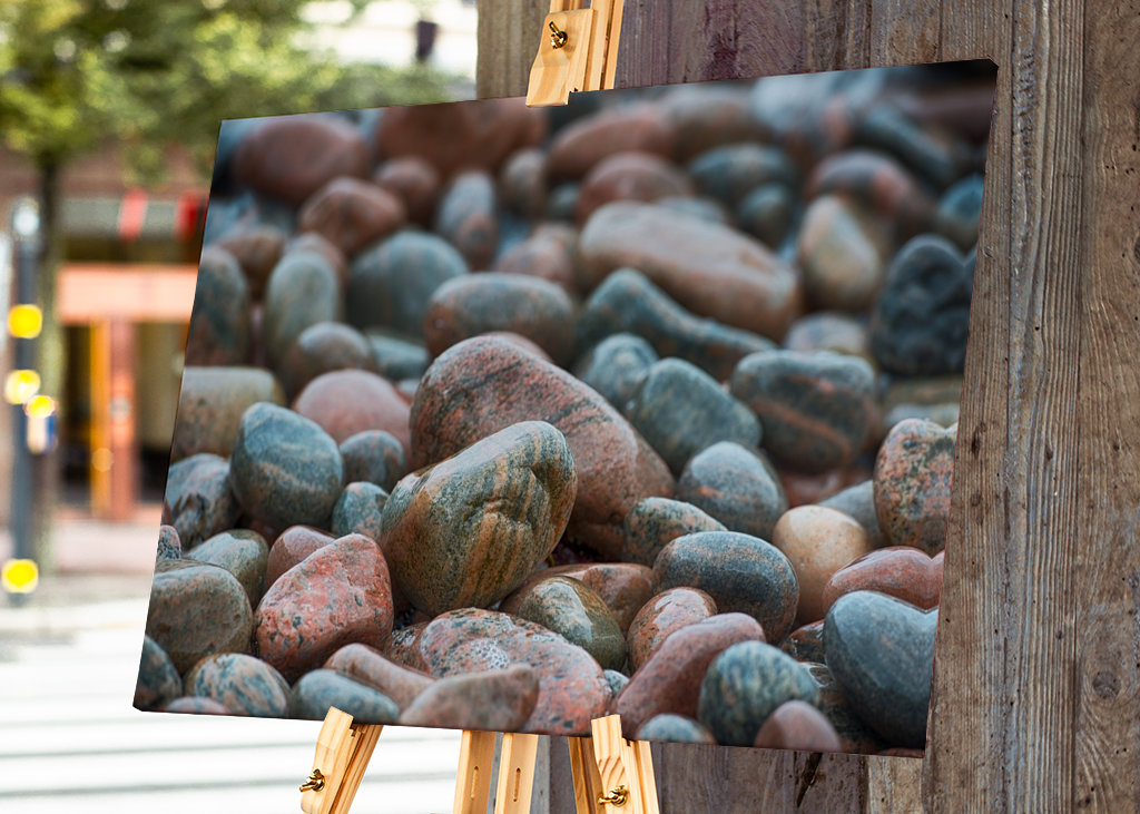 Pebbles on the beach