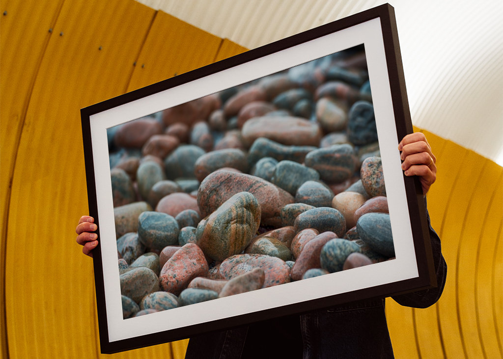 Pebbles on the beach