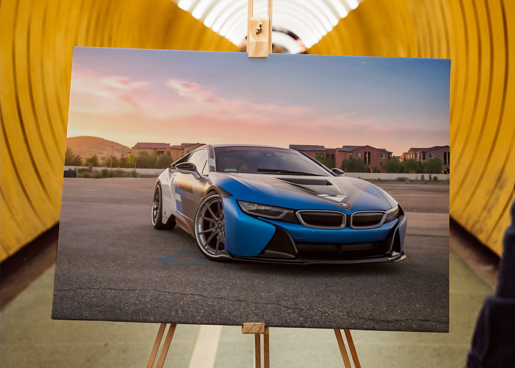 BMW i8 plakaty & art prints autorstwa muhamad syarafuddin - Printler