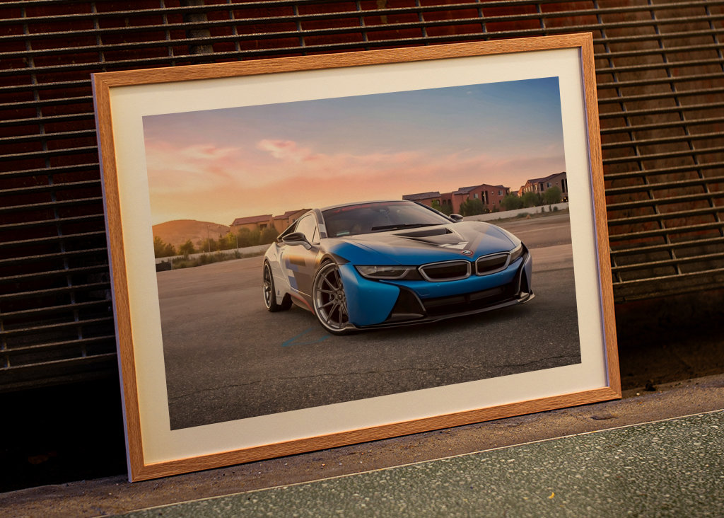 BMW i8 plakaty & art prints autorstwa muhamad syarafuddin - Printler