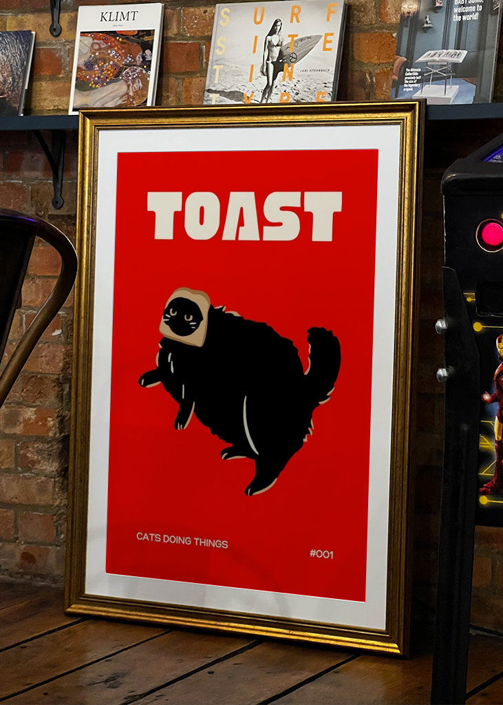 Cats Doing Things 'Toast'