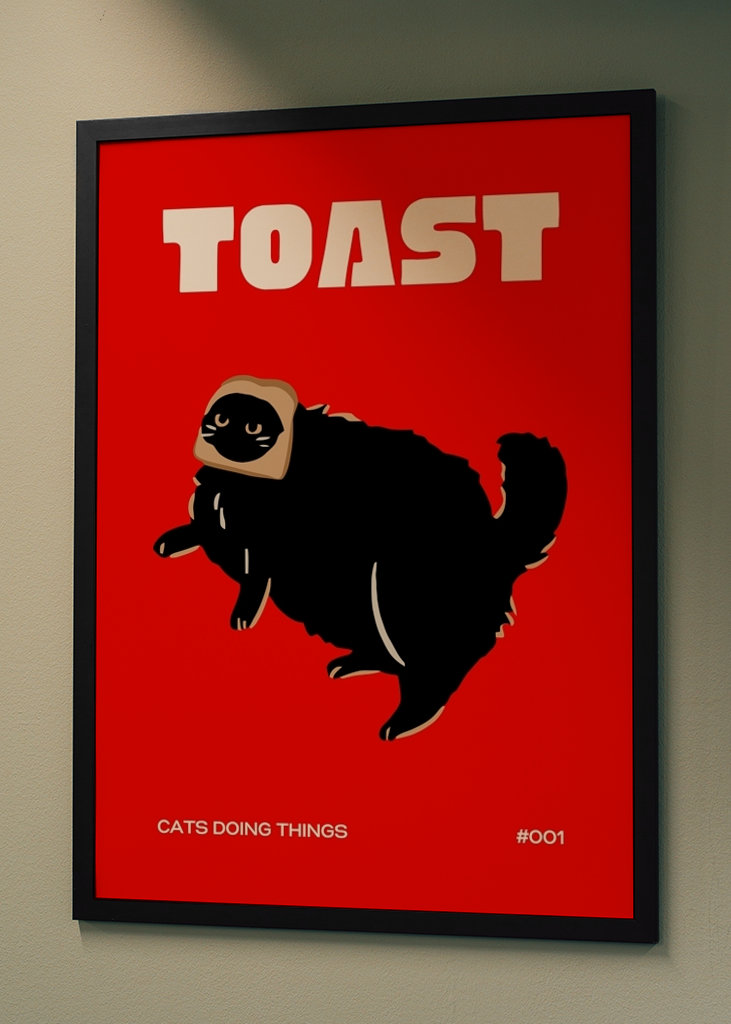 Cats Doing Things 'Toast'