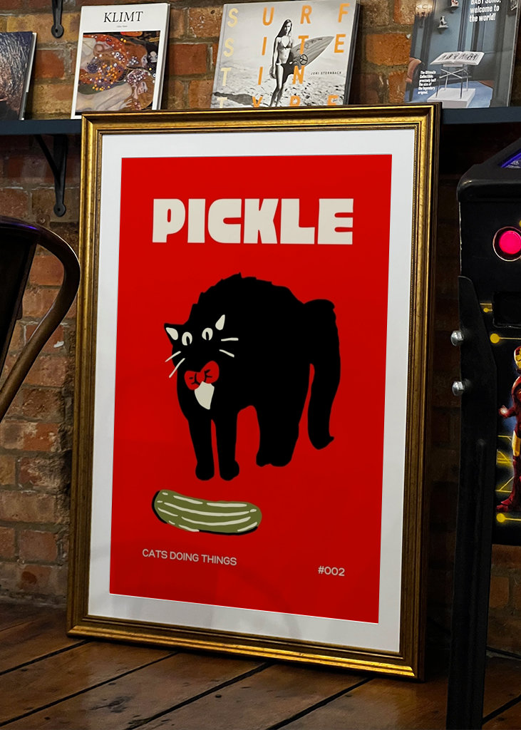 Cats Doing Things 'Pickle'