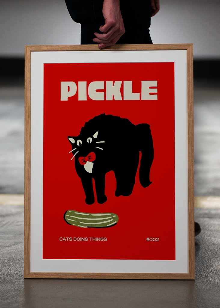 Cats Doing Things 'Pickle'