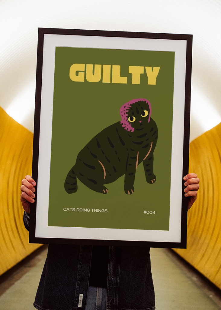 Cats Doing Things 'Guilty'