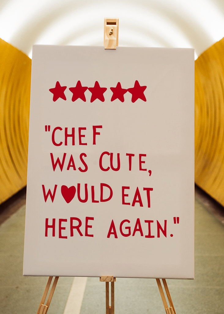 Chef Was Cute, Would Eat Here