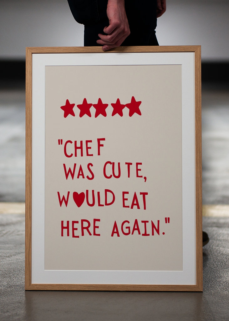 Chef Was Cute, Would Eat Here