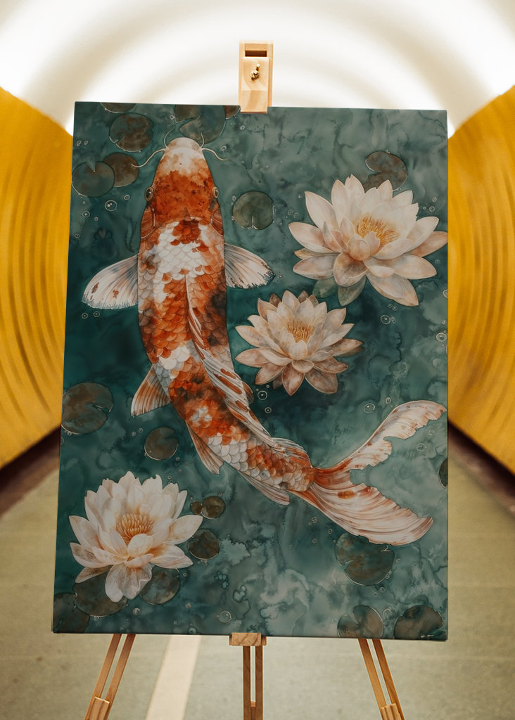 Peaceful Japan Koi Aquatic