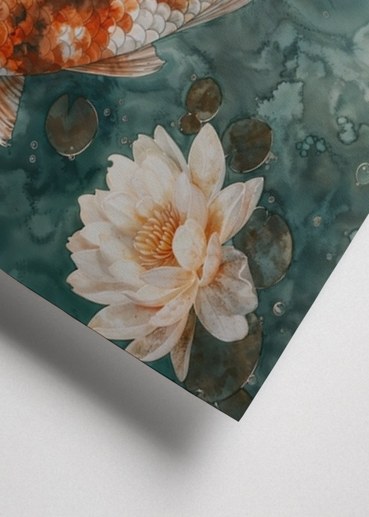 Peaceful Japan Koi Aquatic