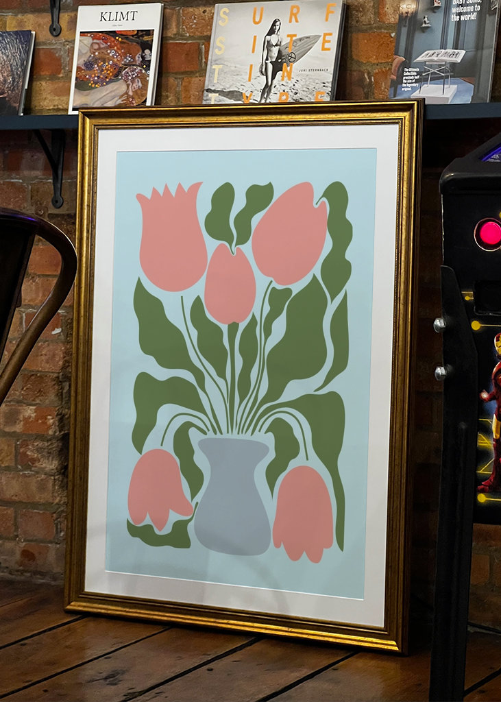 Tulips in vase