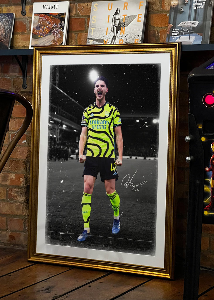 Declan Rice Unterschrift