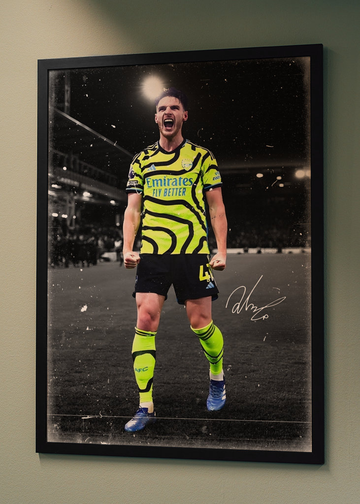 Declan Rice Unterschrift