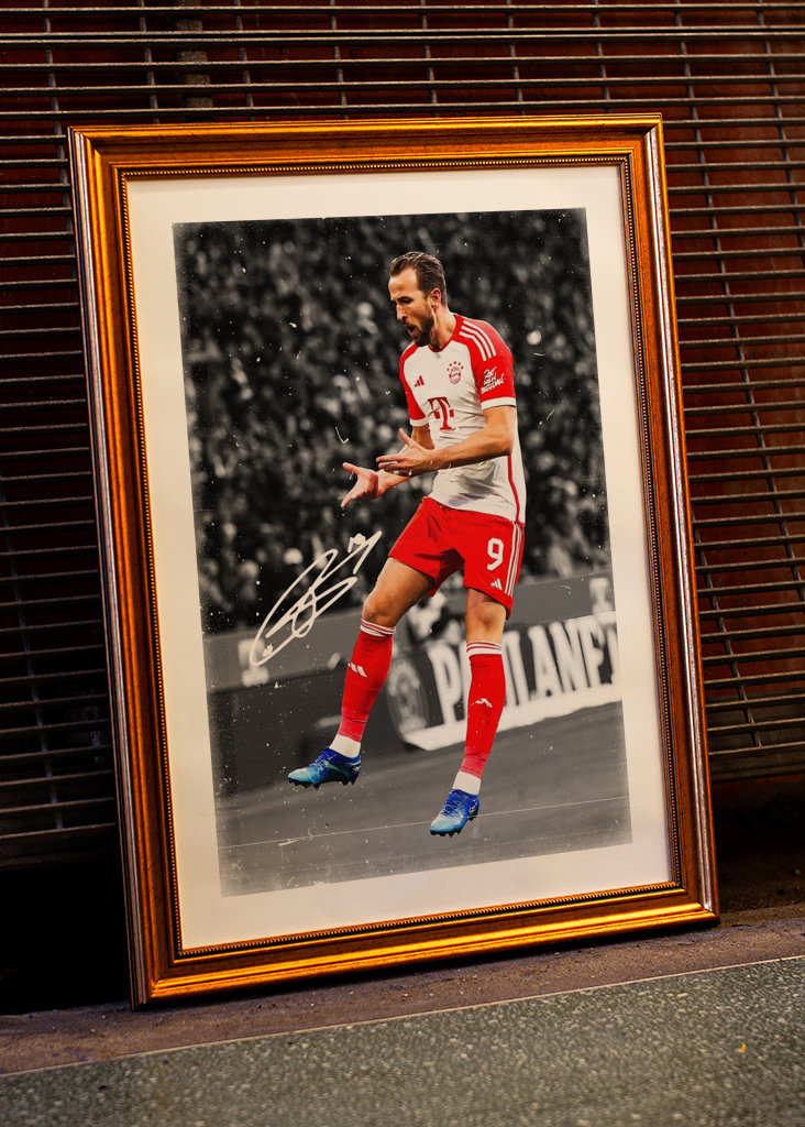 harry kane signature