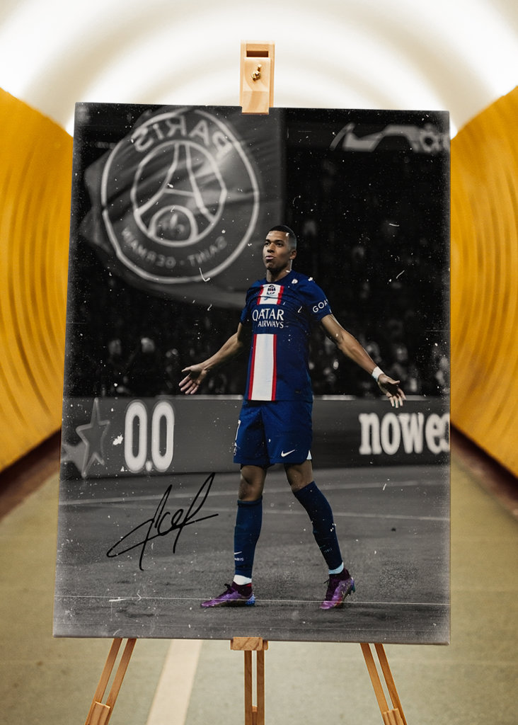 Podpis Kyliana Mbappe