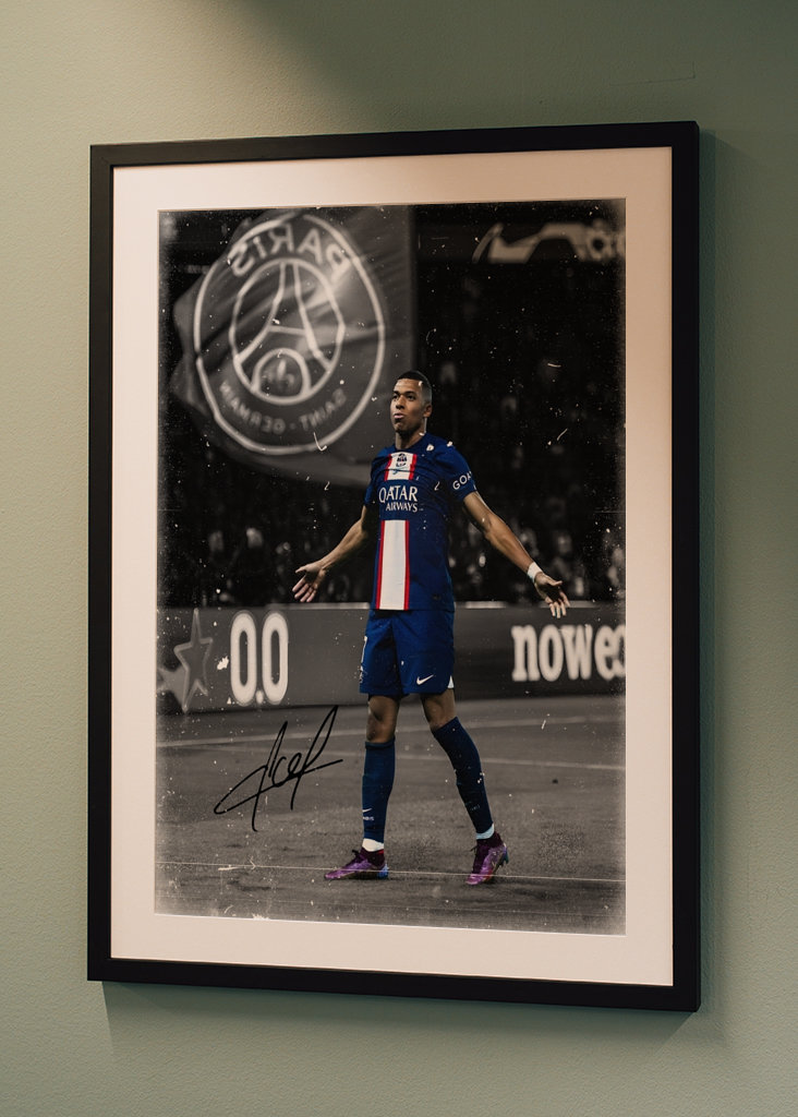 Podpis Kyliana Mbappe