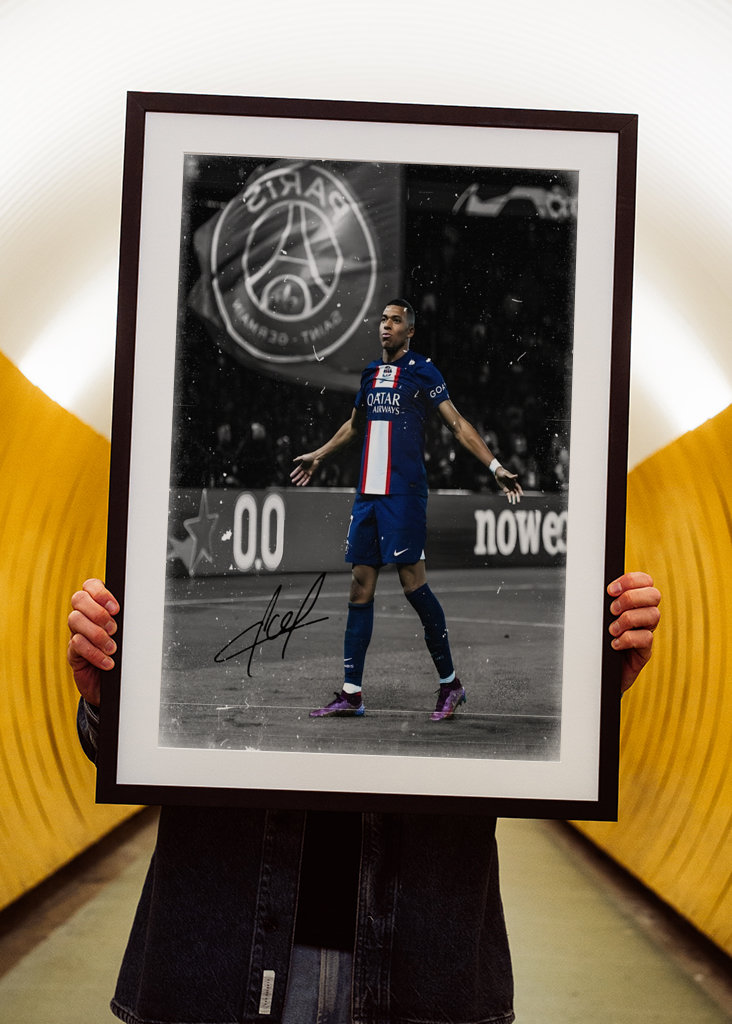 Podpis Kyliana Mbappe