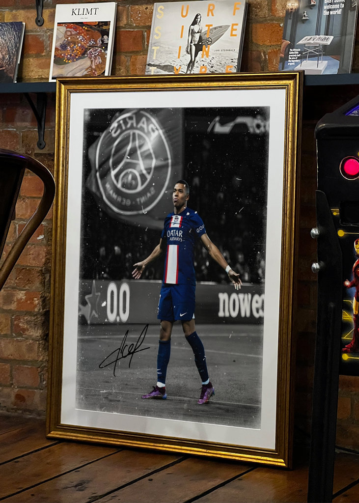 Podpis Kyliana Mbappe